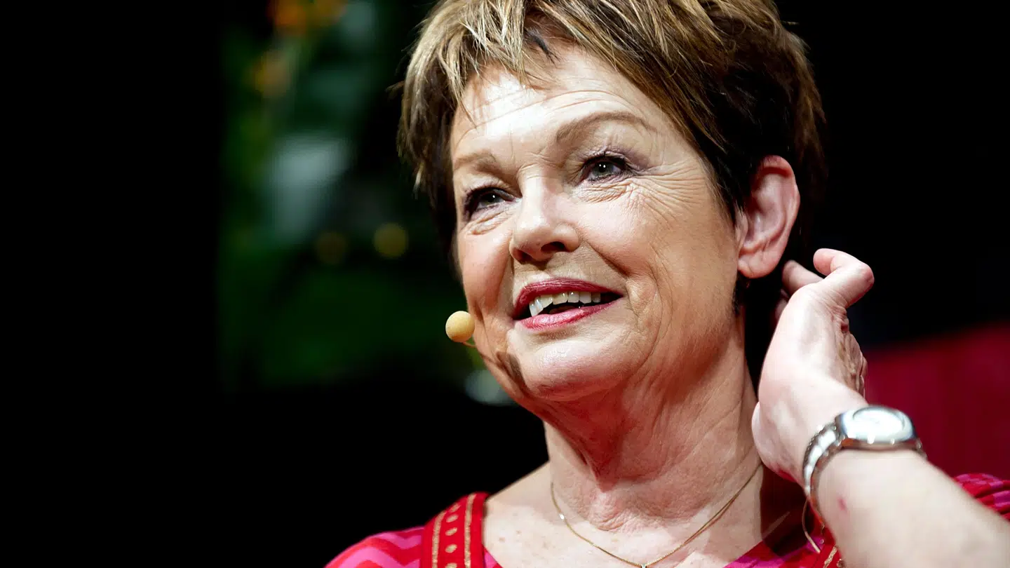 Ghita Nørby på scenen under Bogforum tilbage i 2011.