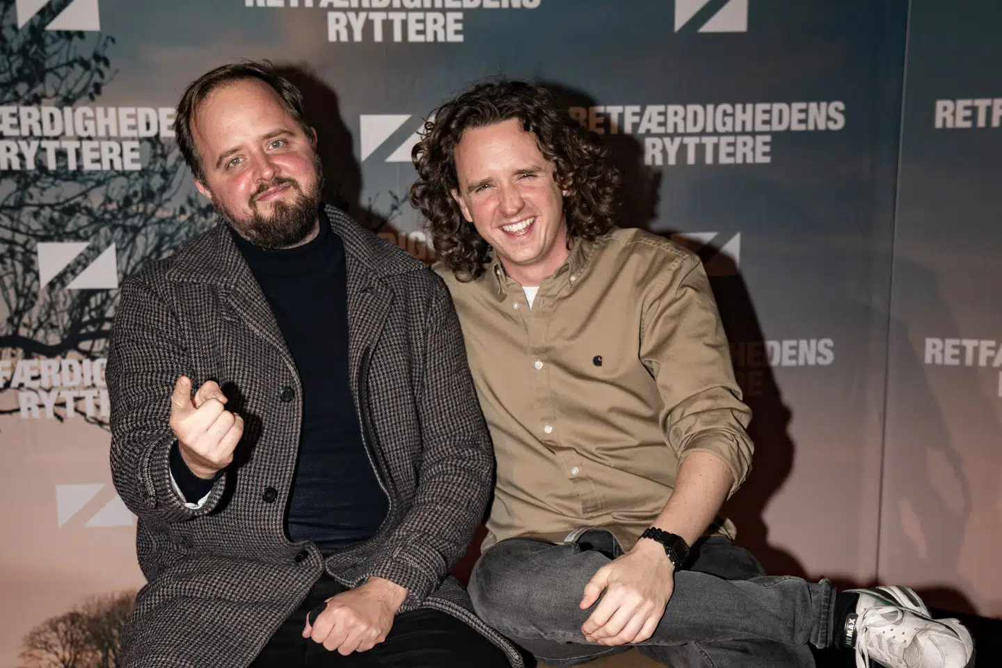 Brødrene Magnus Millang og Emil Millang har sammen skrevet manuskriptet til komedieserien "De bedste år", hvor et ungt par tumler med en hverdag med to små børn og karriereræs. (Arkivfoto).