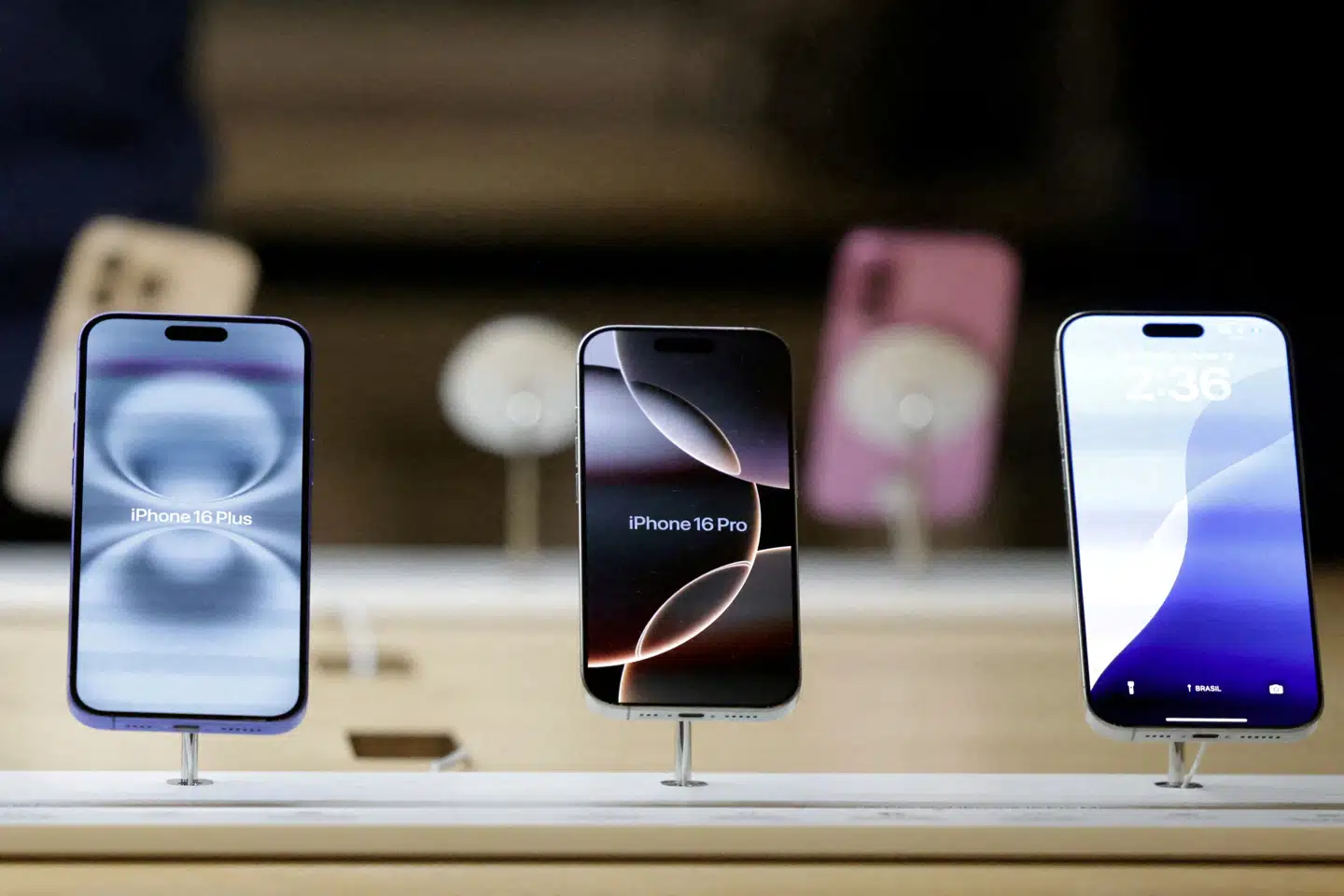 Salg af iPhones betyder meget for Apples fremgang.