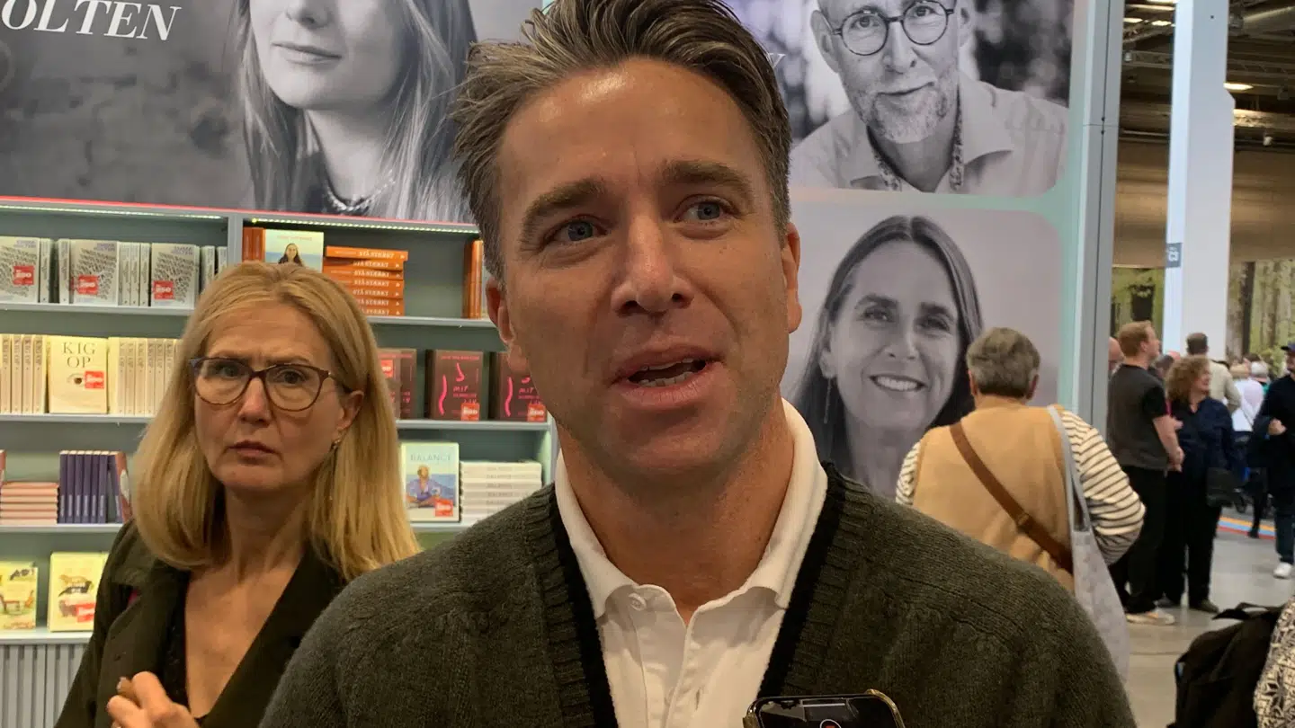 Stig-Frederik Kølle på Bogforum.