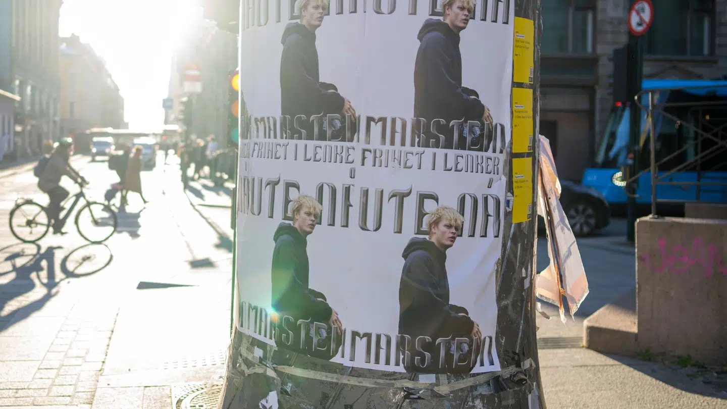 Det er disse plakater