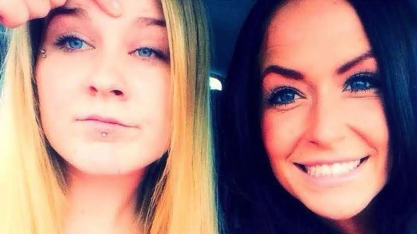 Lea 'Burger' Jakobsen og Stephanie 'Geggo' Salvarli har været bedste venner gennem mange år. Foto: Privat / Arkiv