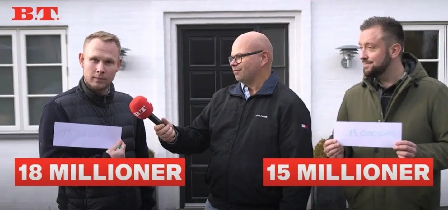 B.T. fik i efteråret 2023 to ejendomsmæglere til at vurdere Kit Abel Prehns hus.