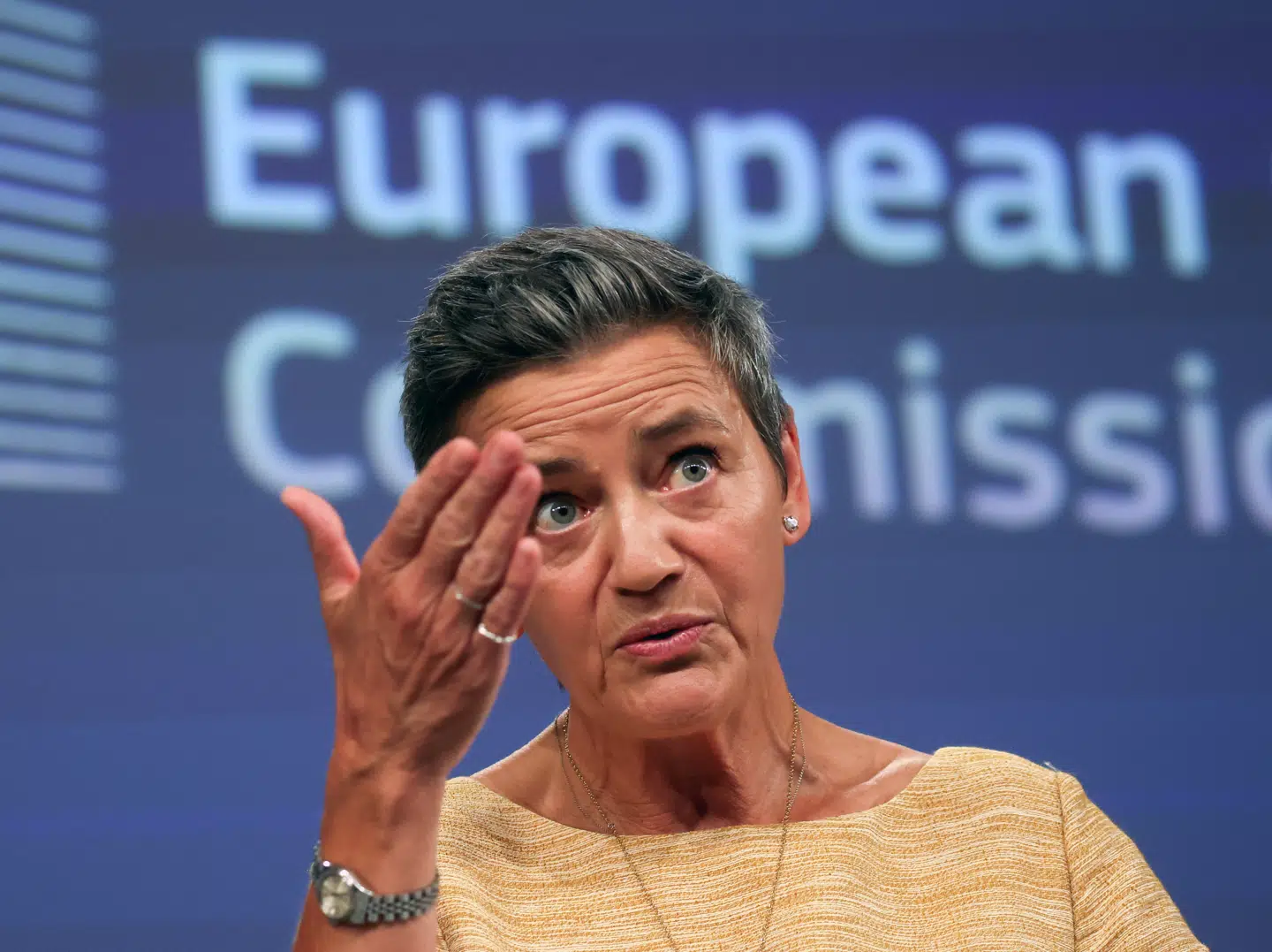 Margrethe Vestager når formentlig lige at lange en sidste bøde ud til Apple, før hun forlader posten som konkurrencekommissær i EU efter ti år, hvor hun har holdt teknologigiganterne i nakken.