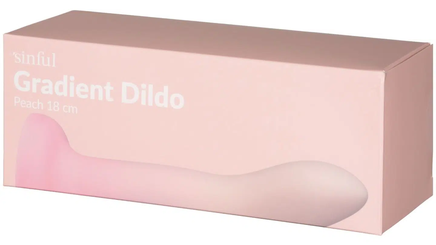 Her ses en af de dildoer fra den danske virksomhed Sinful, der siden starten af november er blevet solgt i Bilka og Føtex online.