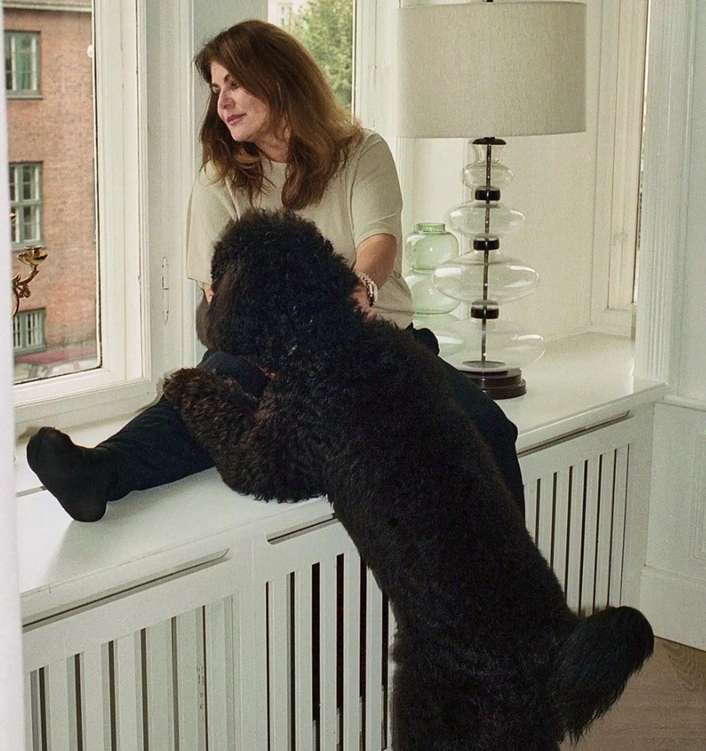 Min livsgnist og bedste ven kalder Sara Blædel sin hund.