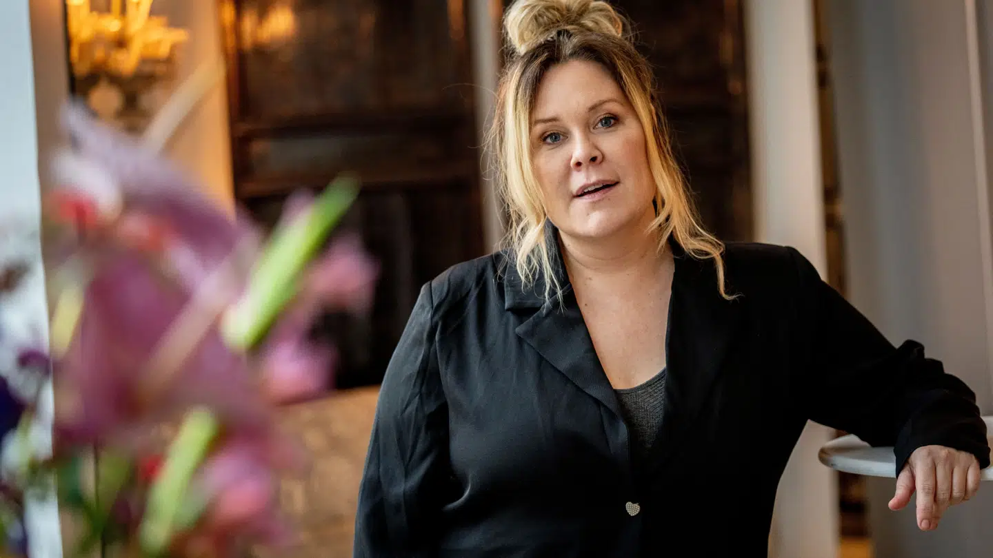 Linda P under en pressedag med castet fra den nye sæson af LOL: Den der ler sidst på hotel Nimb i København mandag den 4. november 2024.