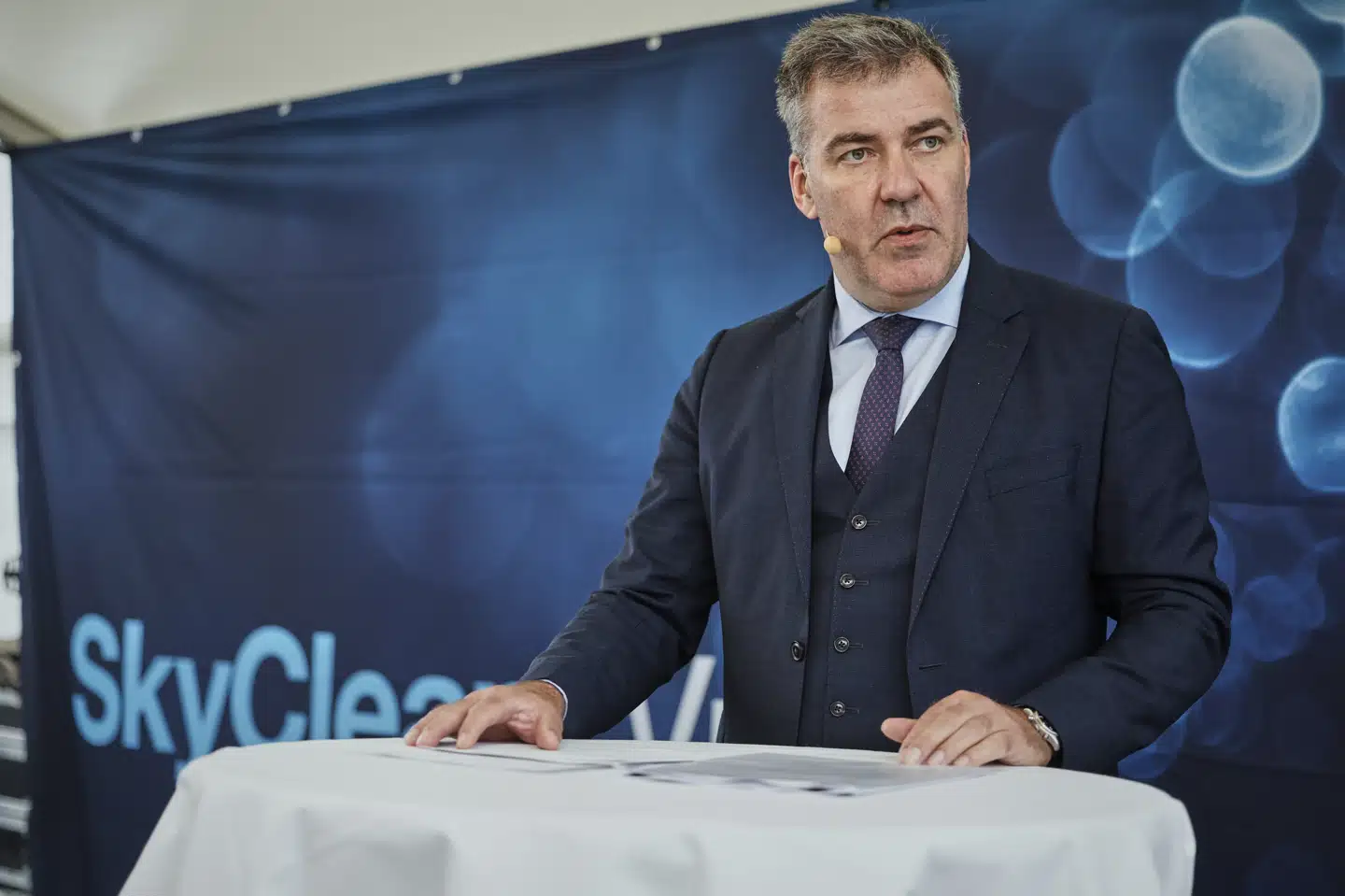 Lars Aagaard så valgresultatet i USA med bekymring. (Arkivfoto).