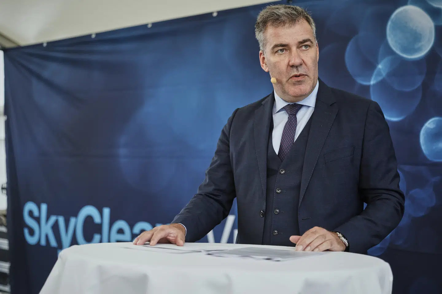 Lars Aagaard så valgresultatet i USA med bekymring. (Arkivfoto).