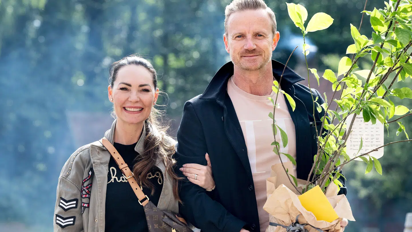 Mascha Vang og hendes mand Troels Krohn Dehli.