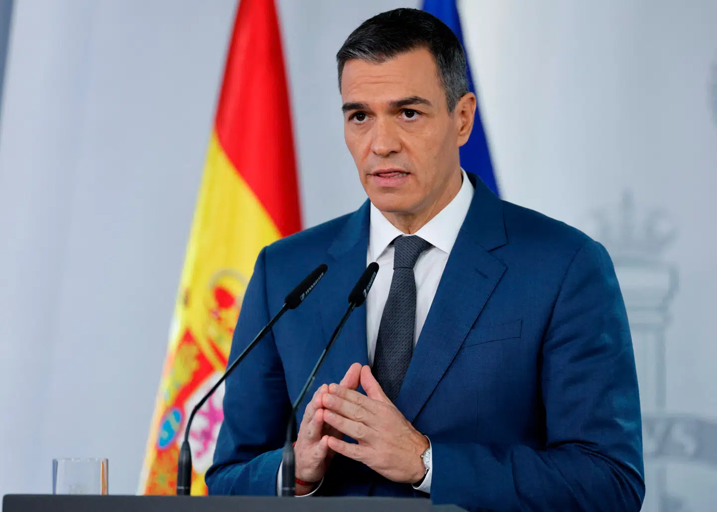 Premierminister Pedro Sánchez d. 5 november 2024. Foto: Oscar Del Pozo, Scanpix