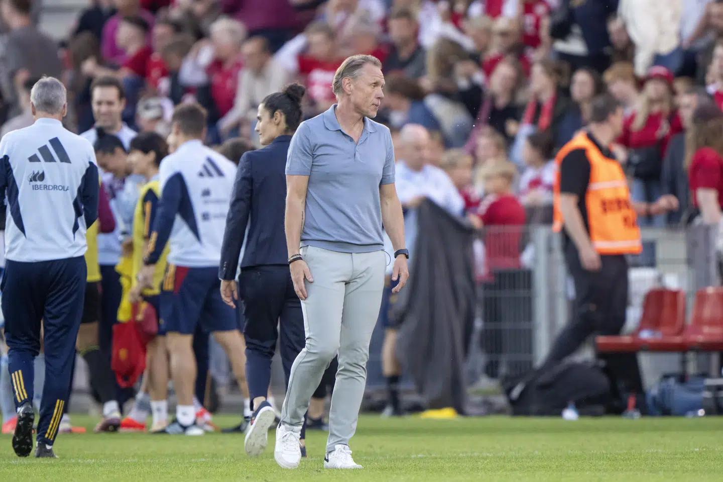 Andrée Jeglertz har været dansk landstræner siden sommeren 2023. (Arkivfoto).