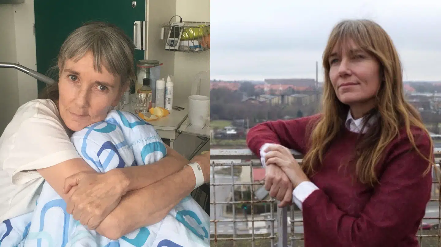 Sager som Lisa Klits skal på EU-niveau, mener medlem af Europa-Parlamentet. Billede: Lisa efter og før, hun blev syg.