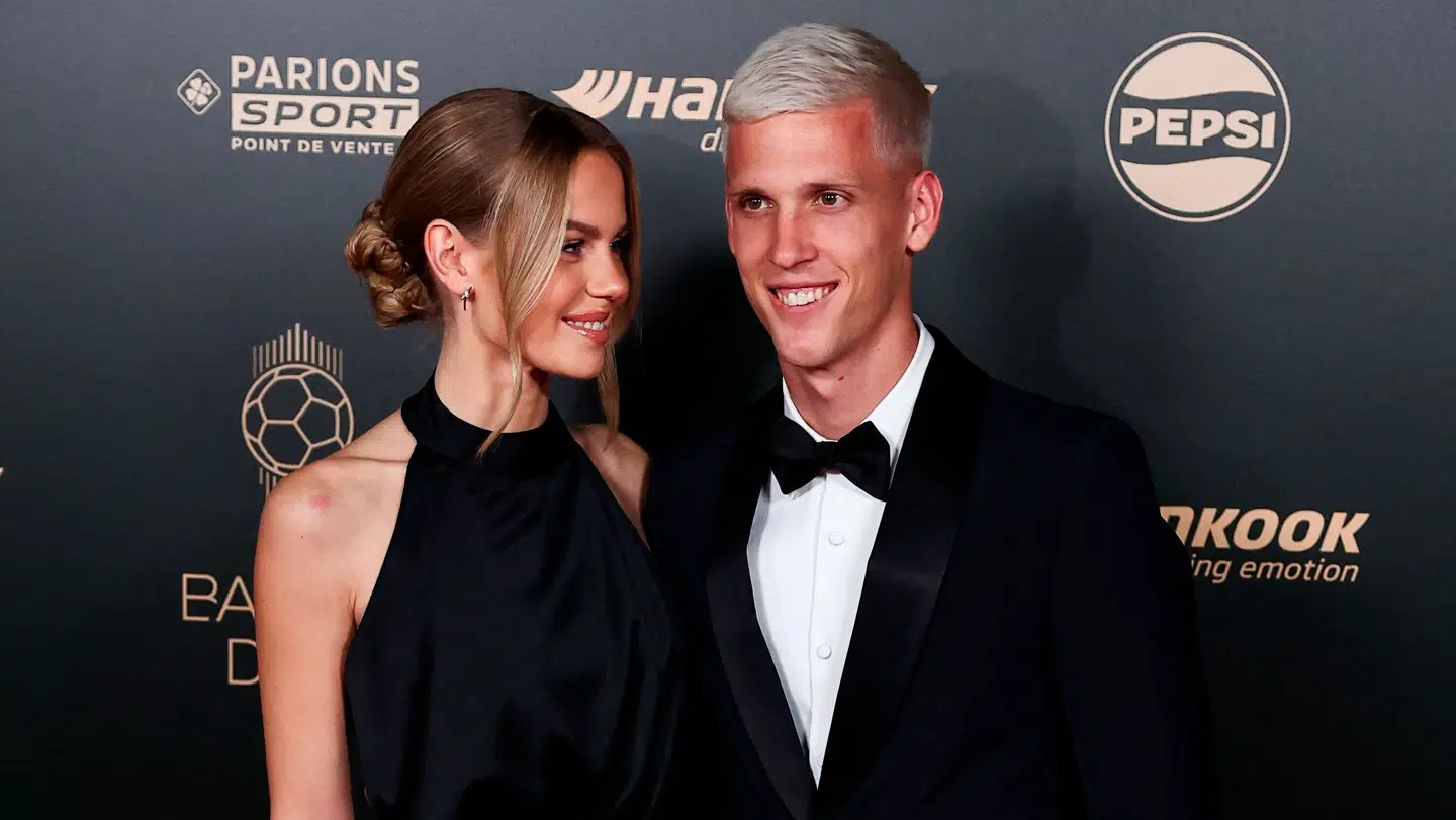 Dani Olmo og kæresten, Laura Abla Schmidtt.