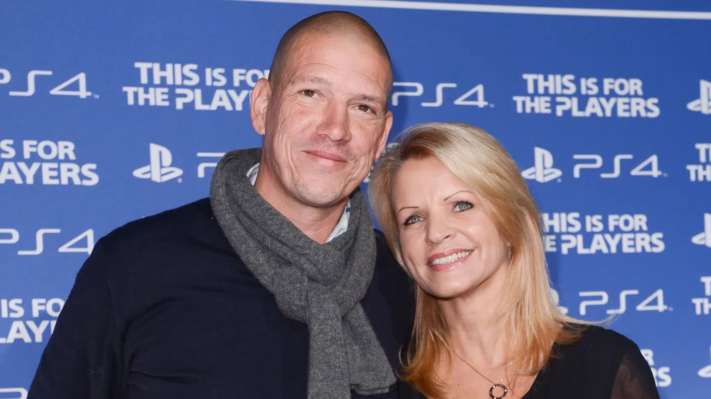 Christian Ziege og Pia i 2013.