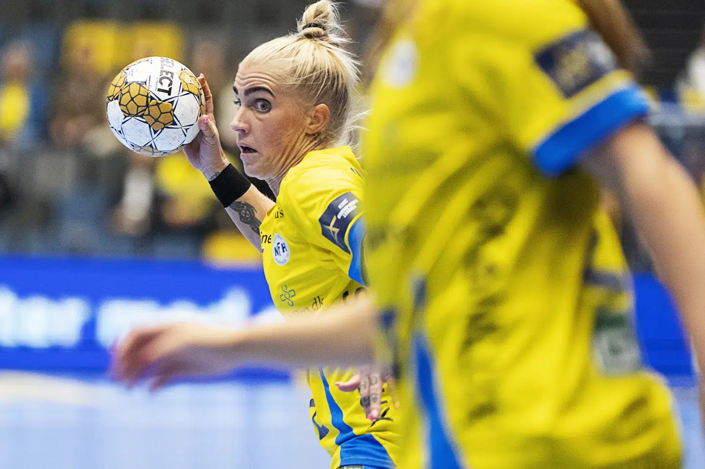 Nykøbing Falster og Kristina "Mulle" Kristiansen var oppe i mod overmagten lørdag i Rumænien. (Arkivfoto).