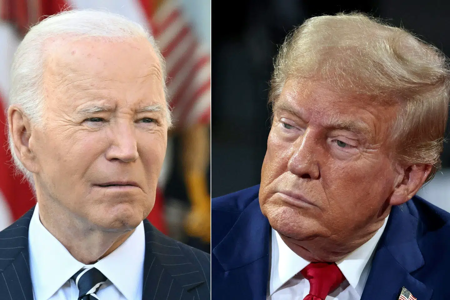 USA's demokratiske præsident, Joe Biden (t.v.), tager onsdag imod vinderen af præsidentvalget og dermed Bidens afløser fra januar 2025, republikaneren Donald Trump, i Det Ovale Værelse. (Arkivfoto)