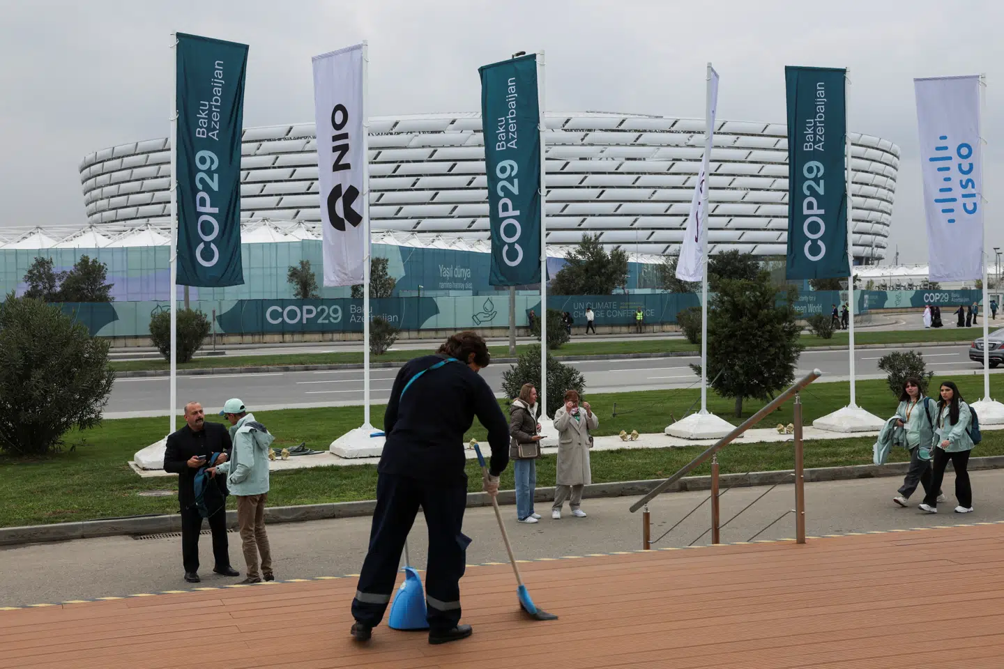 COP29 i Baku starter officielt i dag. Foto: Murad Sezer, Scanpix