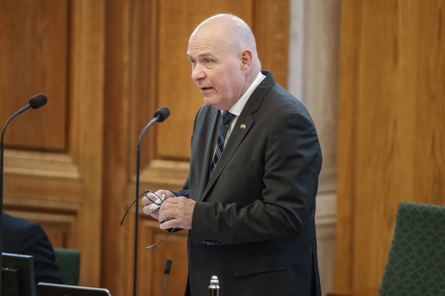 Folketingets formand, Søren Gade, og resten af Folketingets ledelse har ikke modtaget en samlet anmodning fra forskere om at offentliggøre optegnelser fra Udenrigspolitisk Nævn, siger han til Politiken. (Arkivfoto).