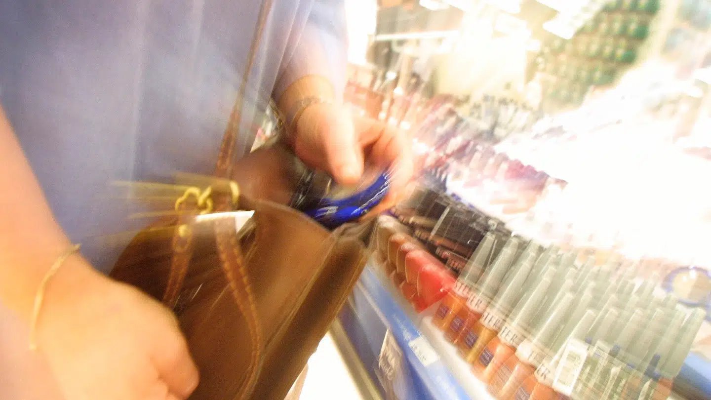 Butikstyveri. Modelfoto.