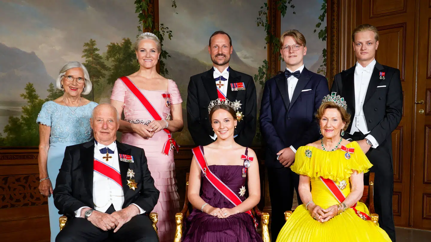 Den norske kongefamilie.