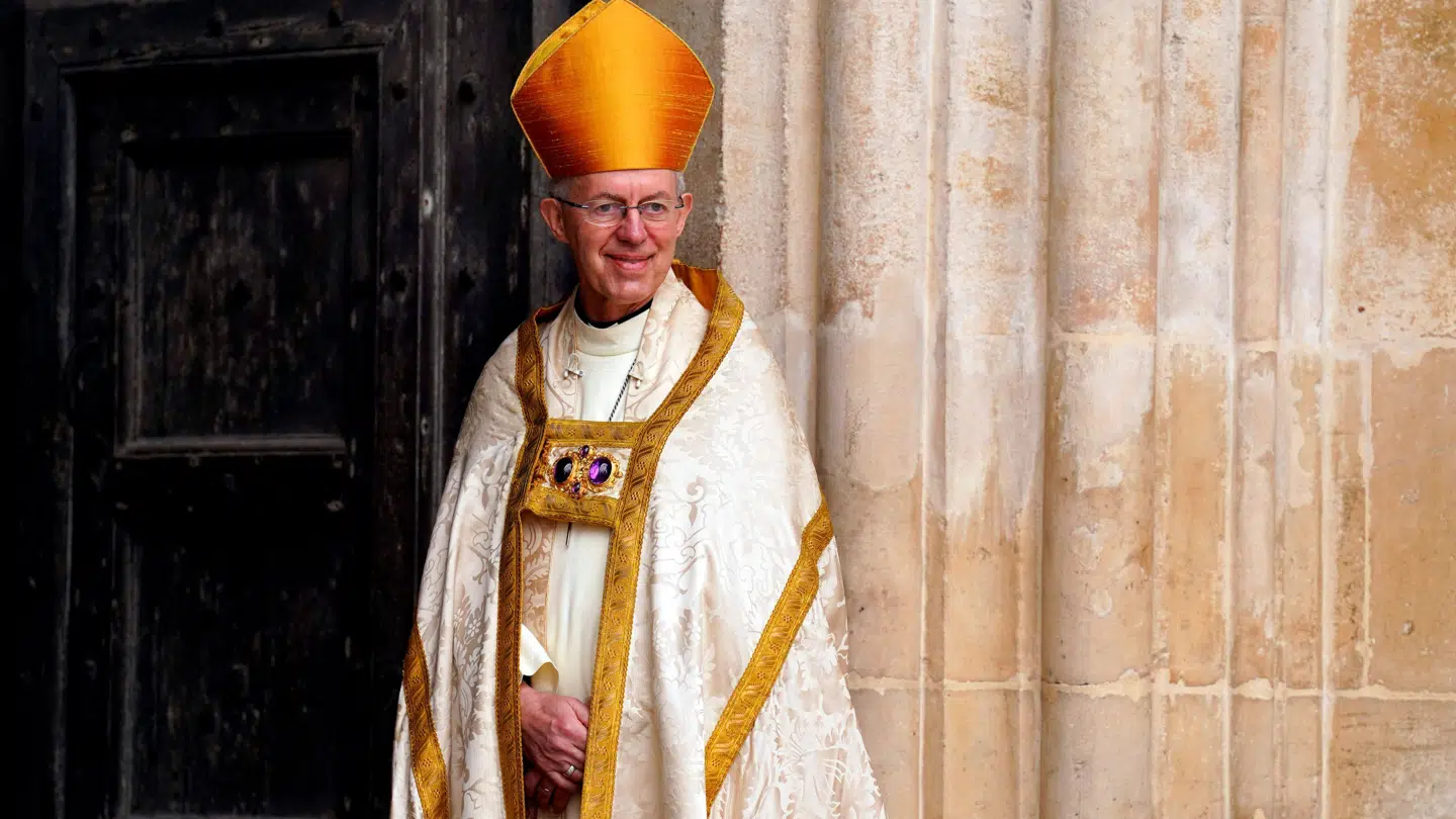Arkivfoto af Justin Welby.