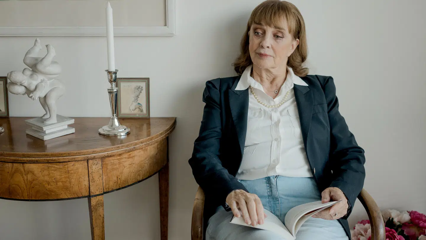 Malene Schwartz udgiver bogen »Kan Hun Selv Gå Herhen?», der handler om at blive gammel.