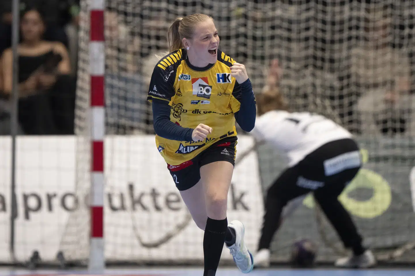 Ikast Håndbold har nu samme antal point som Odense Håndbold i toppen af kvindeligaen. (Arkivfoto).