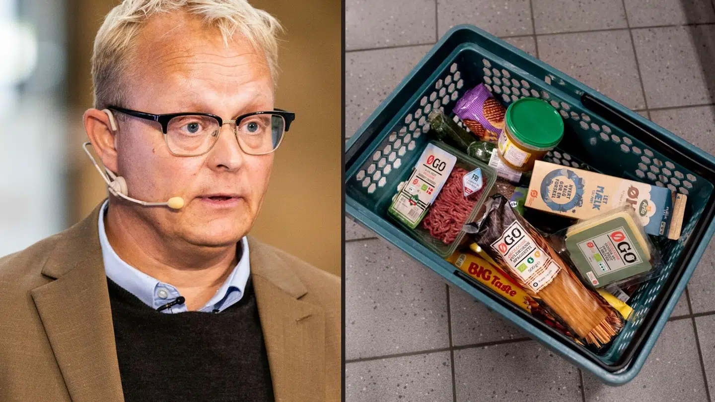 Klimaprofessor Sebastian Mernild (th.) gæster B.T.s debatpodcast Borgerlig Tabloid med et forslag, der - ifølge vært og debatredaktør Joachim B. Olsen - i første omgang lyder som en joke - men som ved nærmere eftertanke lyder som overvågning i en grad, man næsten ikke kan forestille sig.