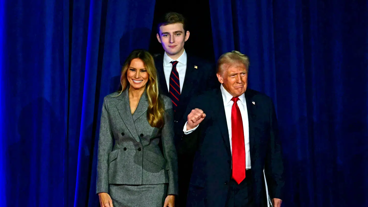 Melania og Donald Trump har sammen sønnen, Byron Trump.