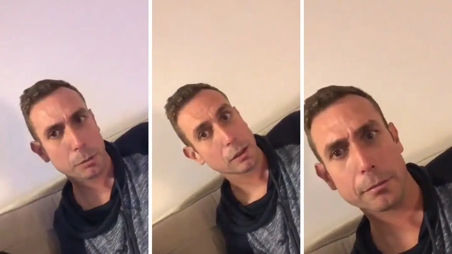 Premier League-dommeren David Coote optræder tilsyneladende i videooptagelse, hvor han sviner tidligere Liverpool-manager til.