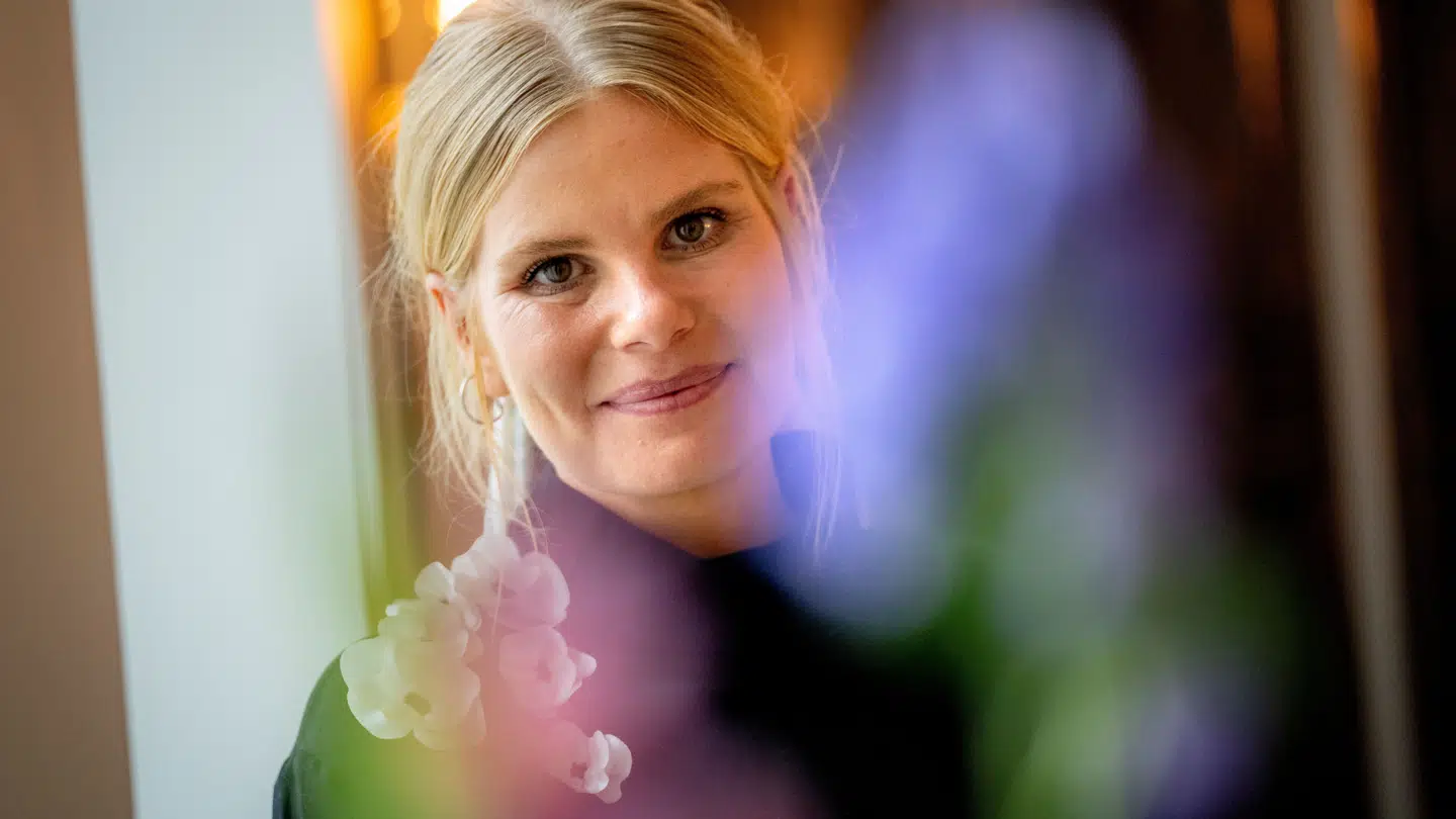 Sofie Linde under en pressedag med castet fra den nye sæson af LOL: Den der ler sidst på hotel Nimb i København mandag den 4. november 2024.