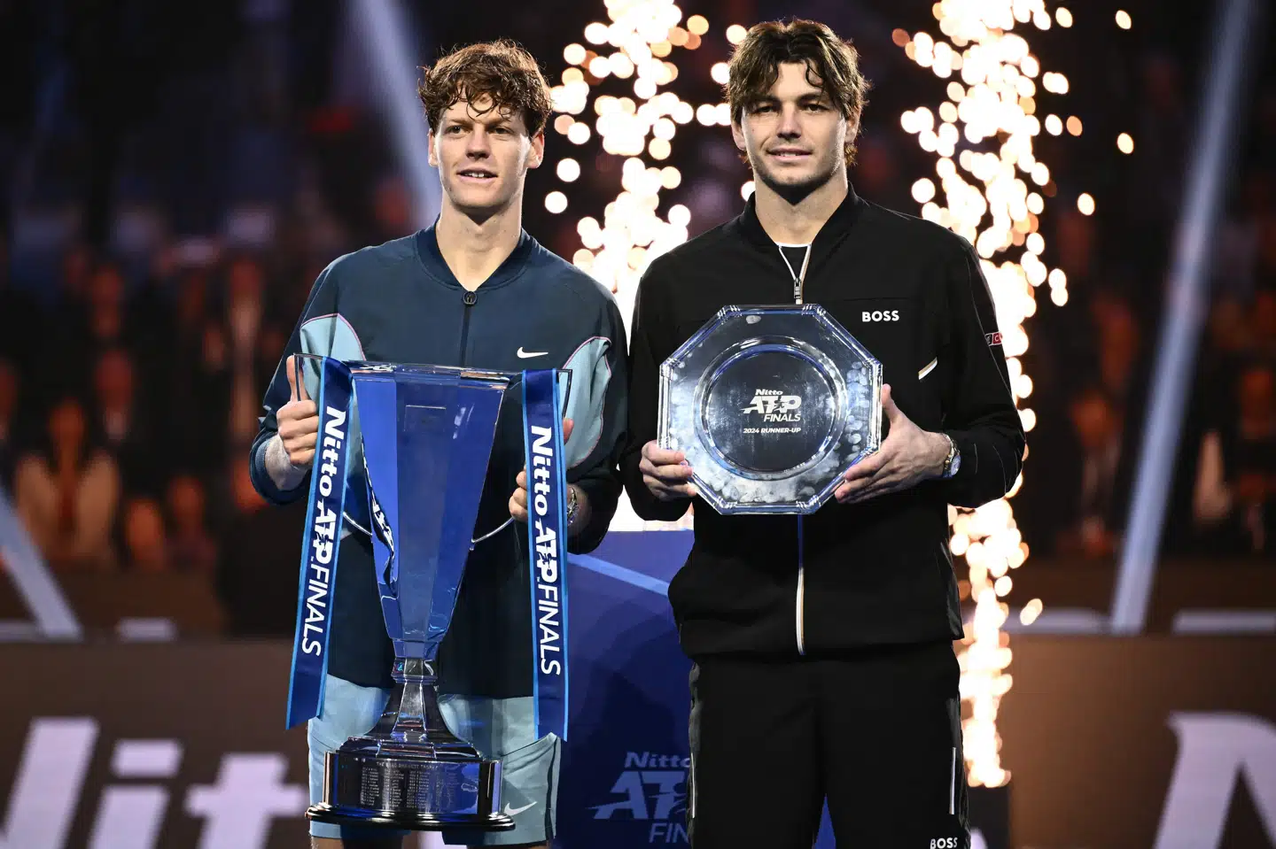Italienske Jannik Sinner vandt søndag aften 2024-udgaven af ATP Finals med en finalesejr over amerikaneren Taylor Fritz.