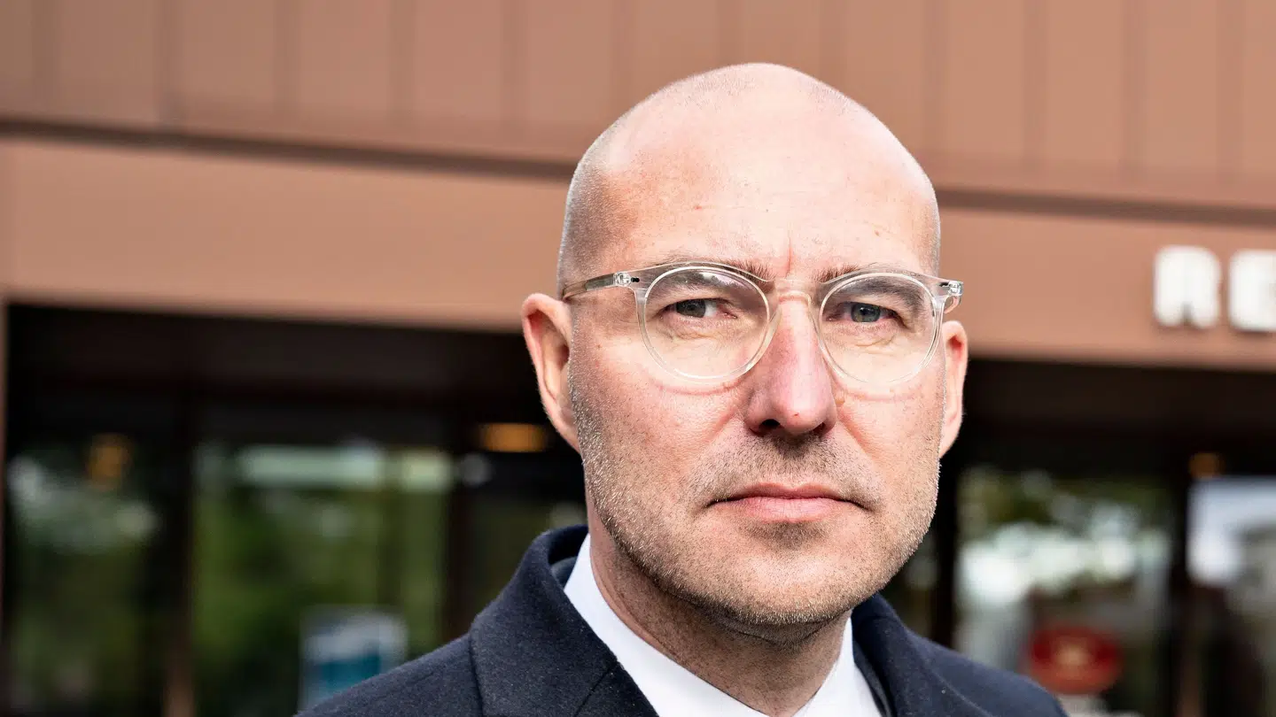 Reserveofficer, journalist og forfatter til bogen forsvasløs - når fjenden kommer indefra, Peter Ernstved Rasmussen, gæstede mandag BTs podcast Borgerlig Tabloid. Han kom med en hård kritik af de danske politikere og den måde de håndtere genopbygningen af det danske forsvar på. (Foto: Henning Bagger/Ritzau Scanpix)