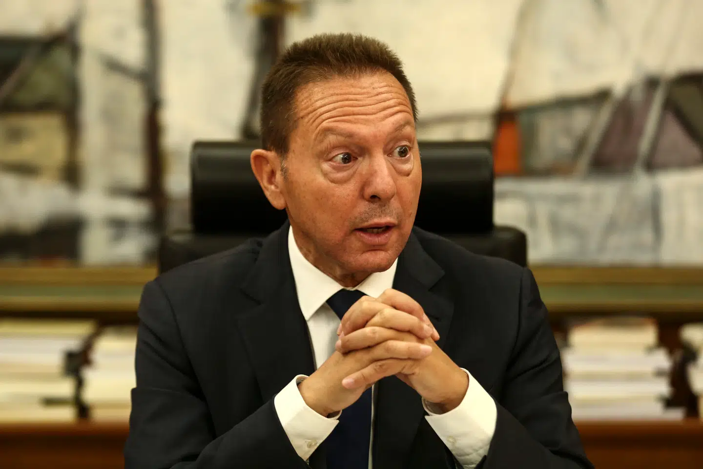 Yannis Stournaras er chef for den græske centralbank og medlem af centralbankrådet.