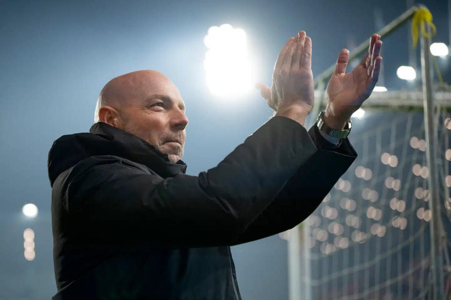 Danmarks nye landstræner Brian Riemer kunne ånde lettet op efter mandagens kamp i Serbien.