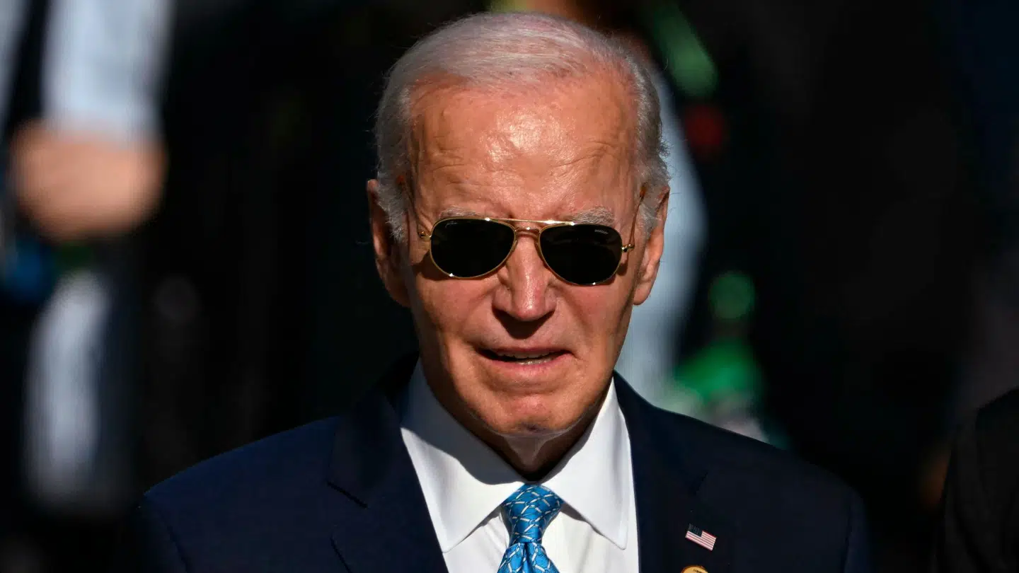 Den amerikanske præsident, Joe Biden, ses her den 18. november.