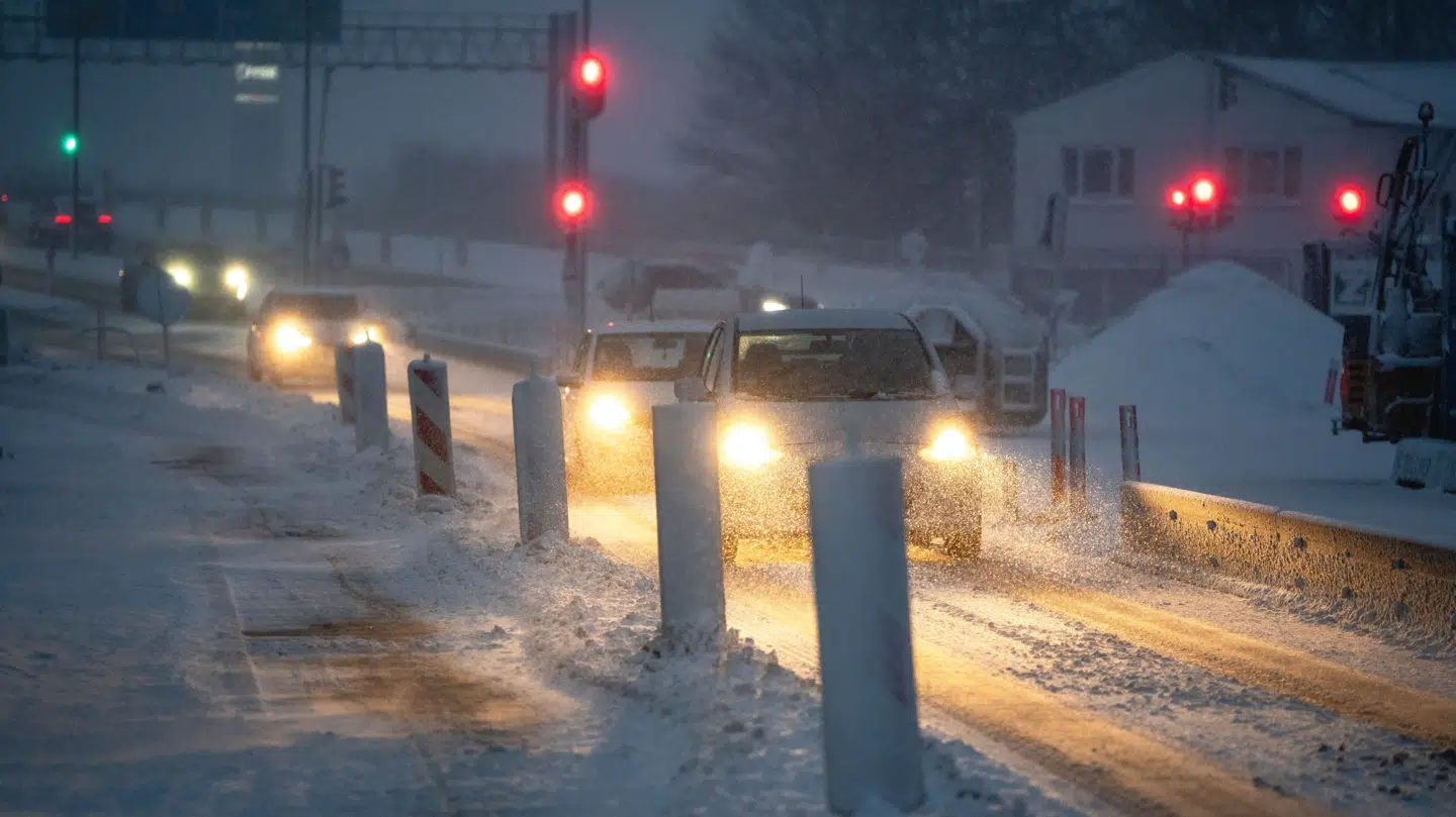 DMI melder, at der kan falde en del sne onsdag aften og natten til torsdag flere steder i landet. ARKIVFOTO