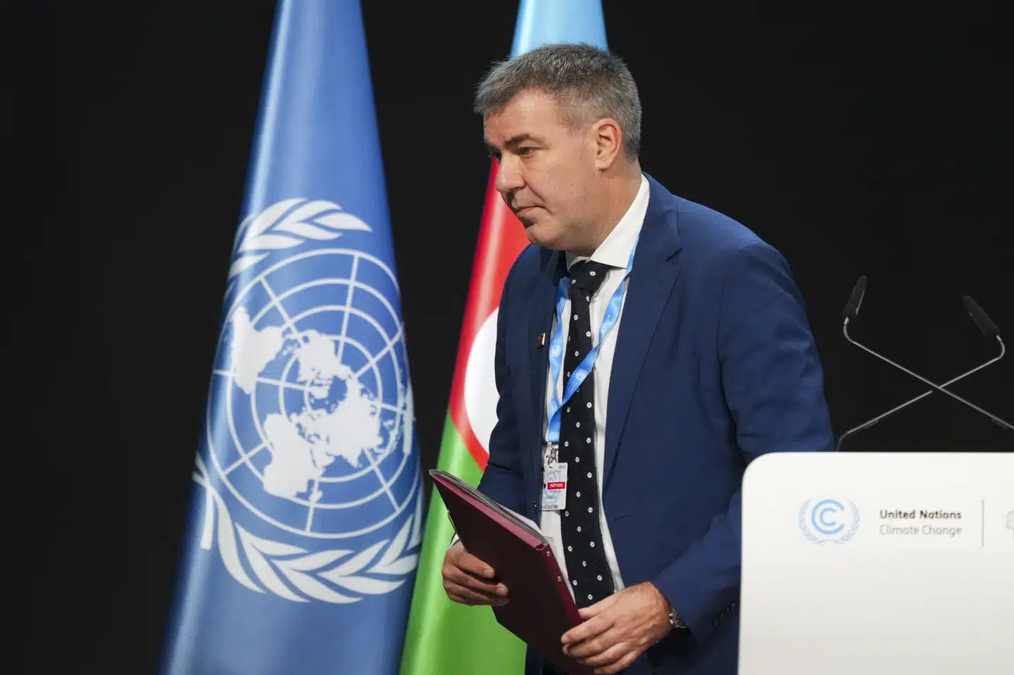 Klimaminister Lars Aagaard er med EU dybt utilfredse med det første udkast til en aftale på COP29.