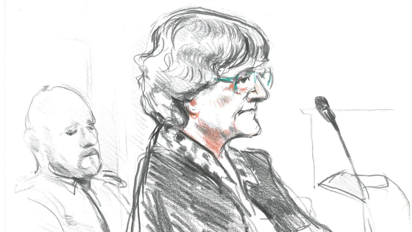 Britta Nielsen under retssagen i Københavns Byret.