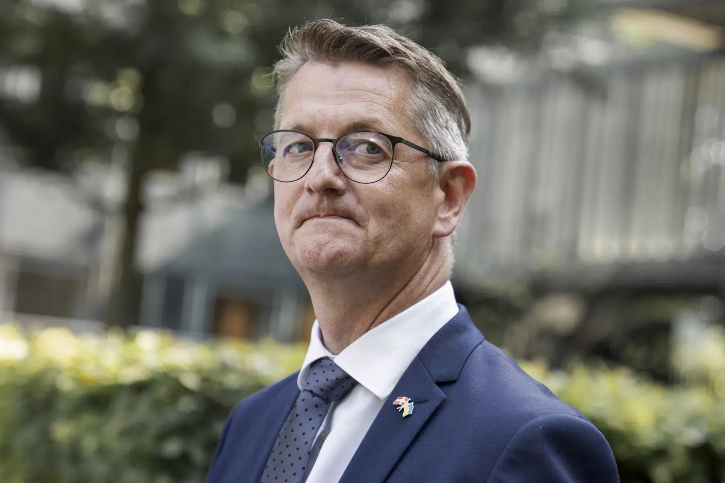 Minister for samfundssikkerhed og beredskab Torsten Schack Pedersen (V) siger til TV 2 torsdag aften, at "vi ser ind i et mere alvorligt og komplekst trusselsbillede". (Arkivfoto).