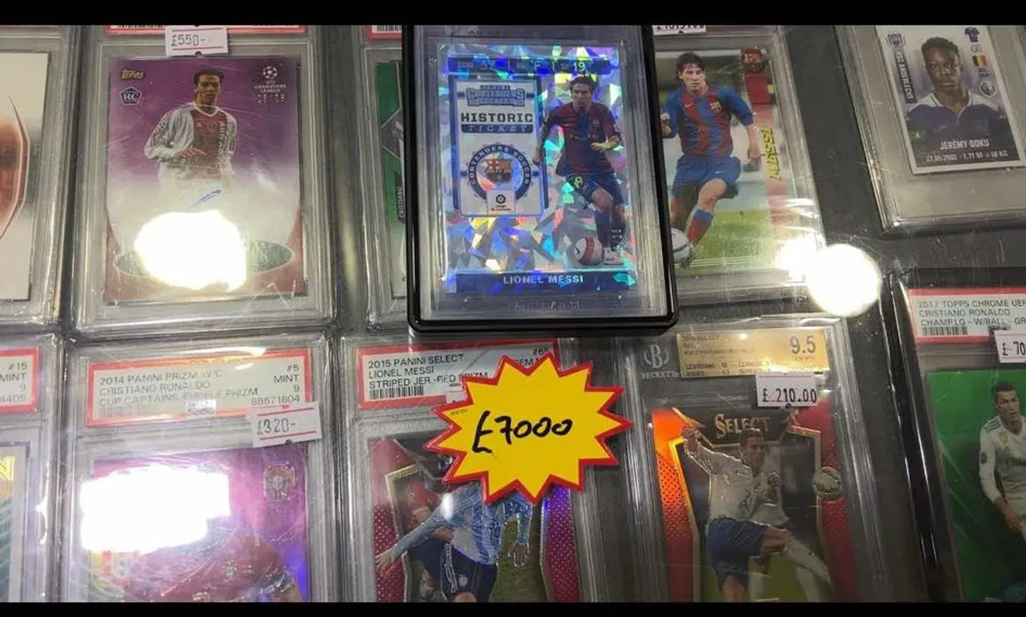 Dette kort gik for mere end 60.000 kroner på kortmessen.