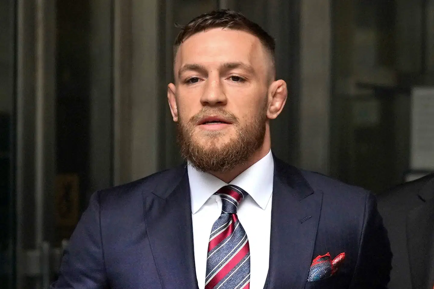 Conor McGregor blev fredag dømt til at betale erstatning i en sag om påstået voldtægt tilbage i 2018. (Arkivfoto).