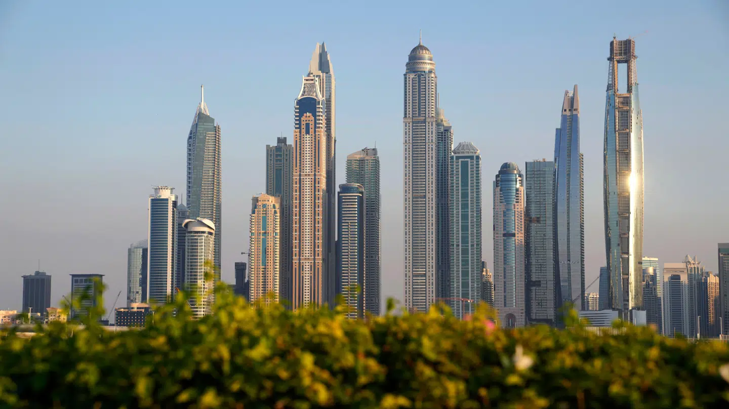 En israelsk rabbiner er forsvundet i De Forenede Arabiske Emirater. Her er det Dubai.