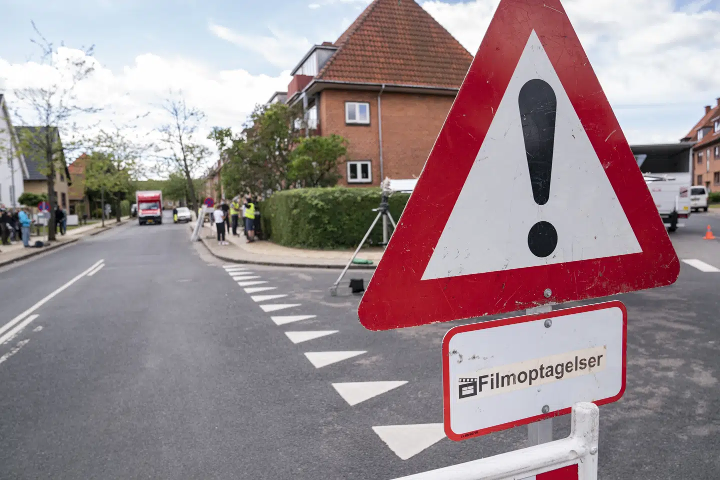 Hvis man fra 2026 vil optage film eller tv på dansk jord, skal man kunne spare på sine omkostninger. Det mener regeringen, som foreslår at indføre en produktionsrabat. (Arkivfoto).