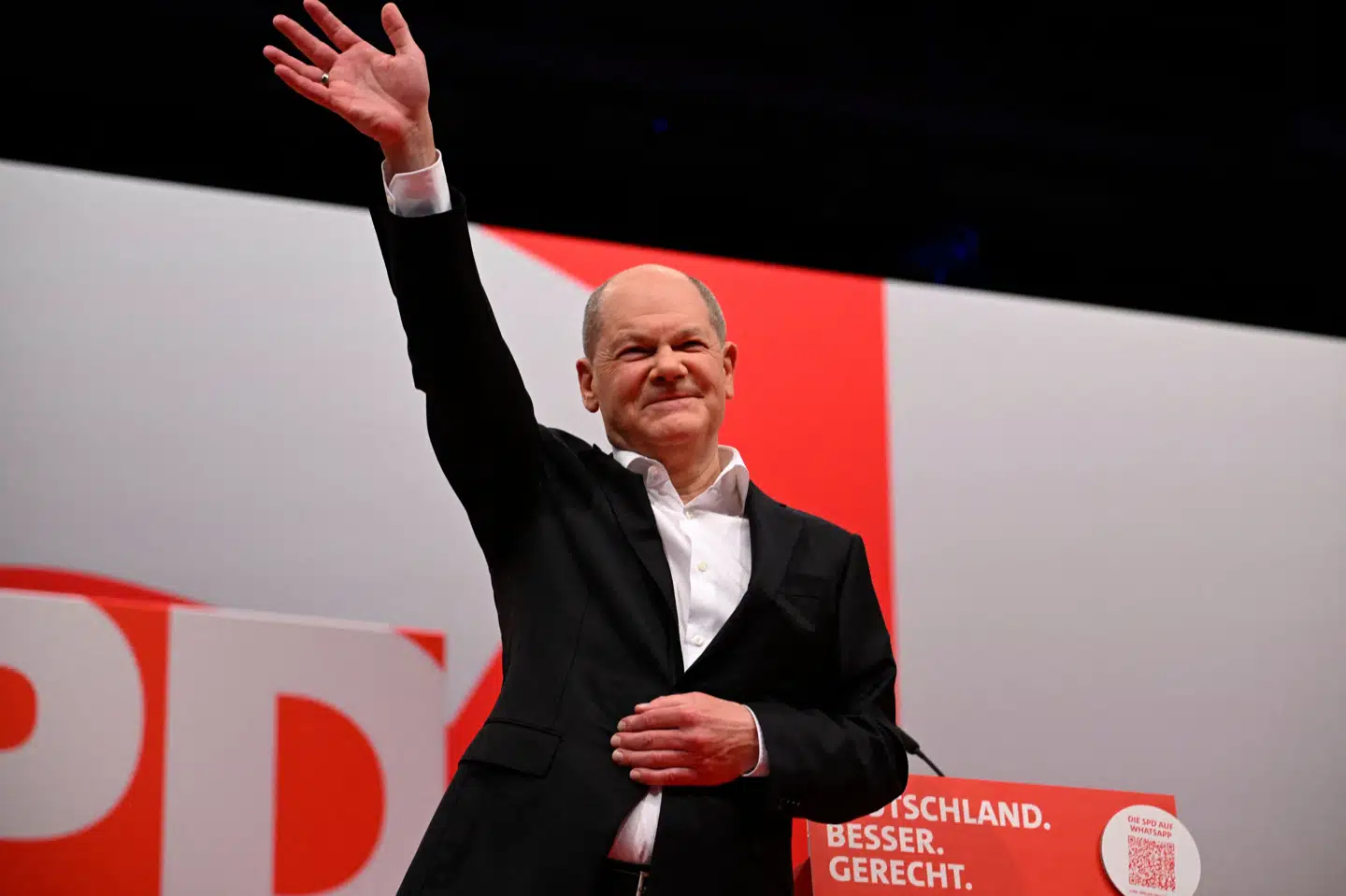 Forbundskansler Olaf Scholz er kommet i politisk uvejr efter regeringskollapset tidligere i november. (Arkivfoto).