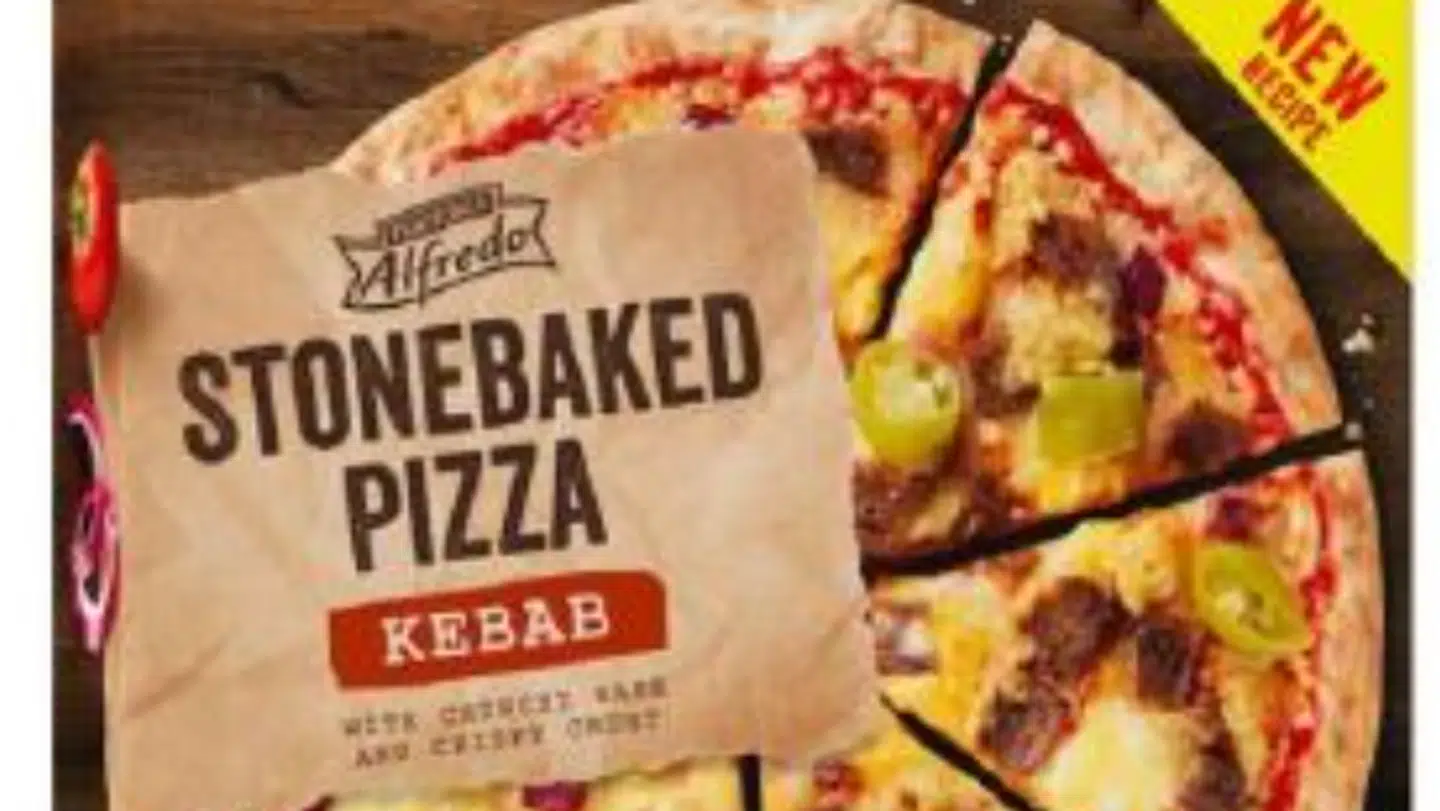 Det er pizzaer af denne type, der nu tilbagekaldes.