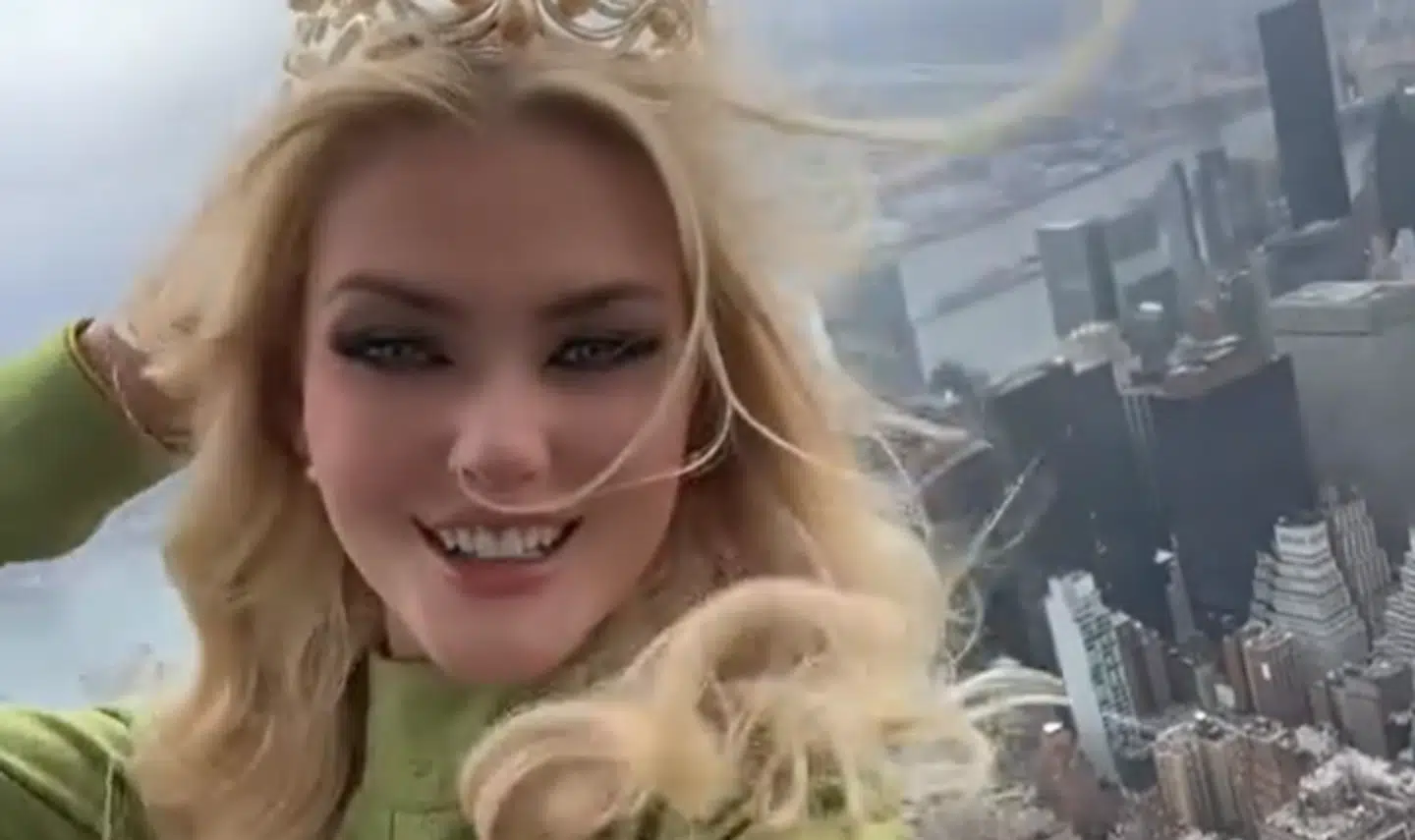 Her ses Victoria Kjær Theilvig i den famøse video.