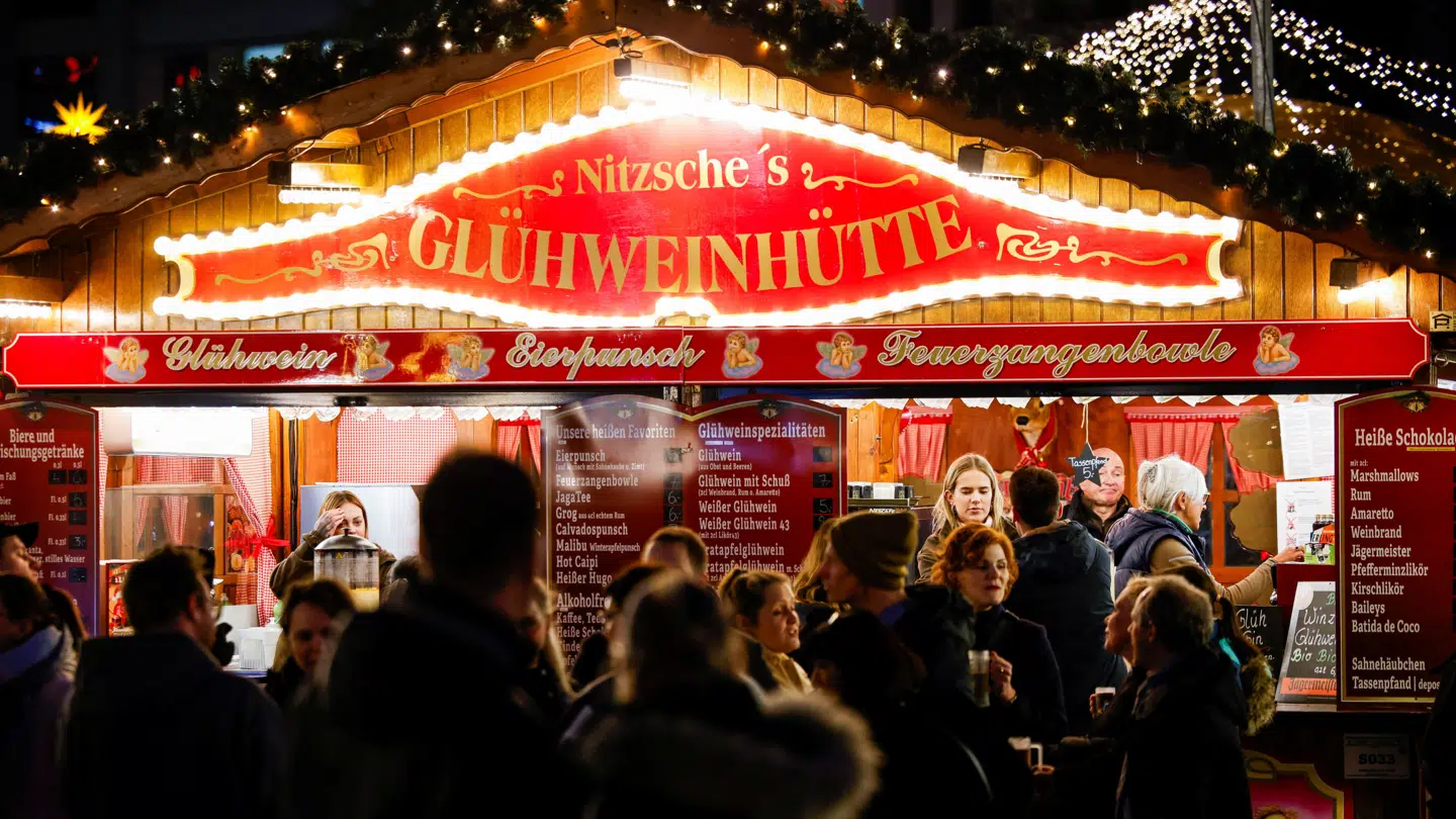 Der er år efter år tusindvis af besøgende på de mange tyske julemarkeder. Her i Berlin.