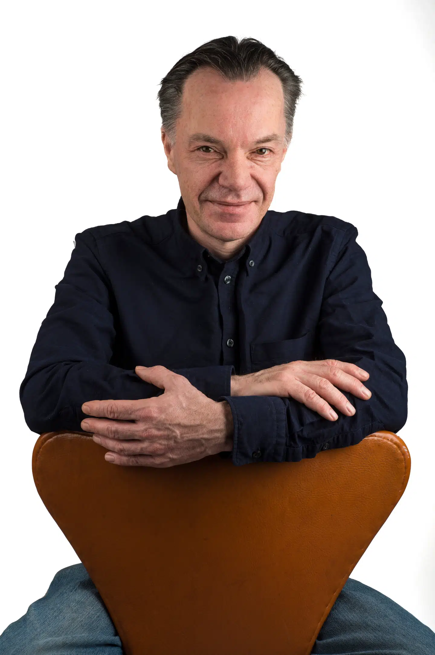 Søren Kassebeer back in the days. Han var Berlingskes litteraturredaktør frem til 2017.